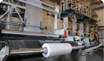 Пакеты с логотипом - все начинается с экструзии